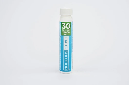 Lactosolution 15000 FCC - Supplément Enzymatique Lactase Contre l'intolérance au Lactose - 30 Comprimés - Paquet de Recharge
