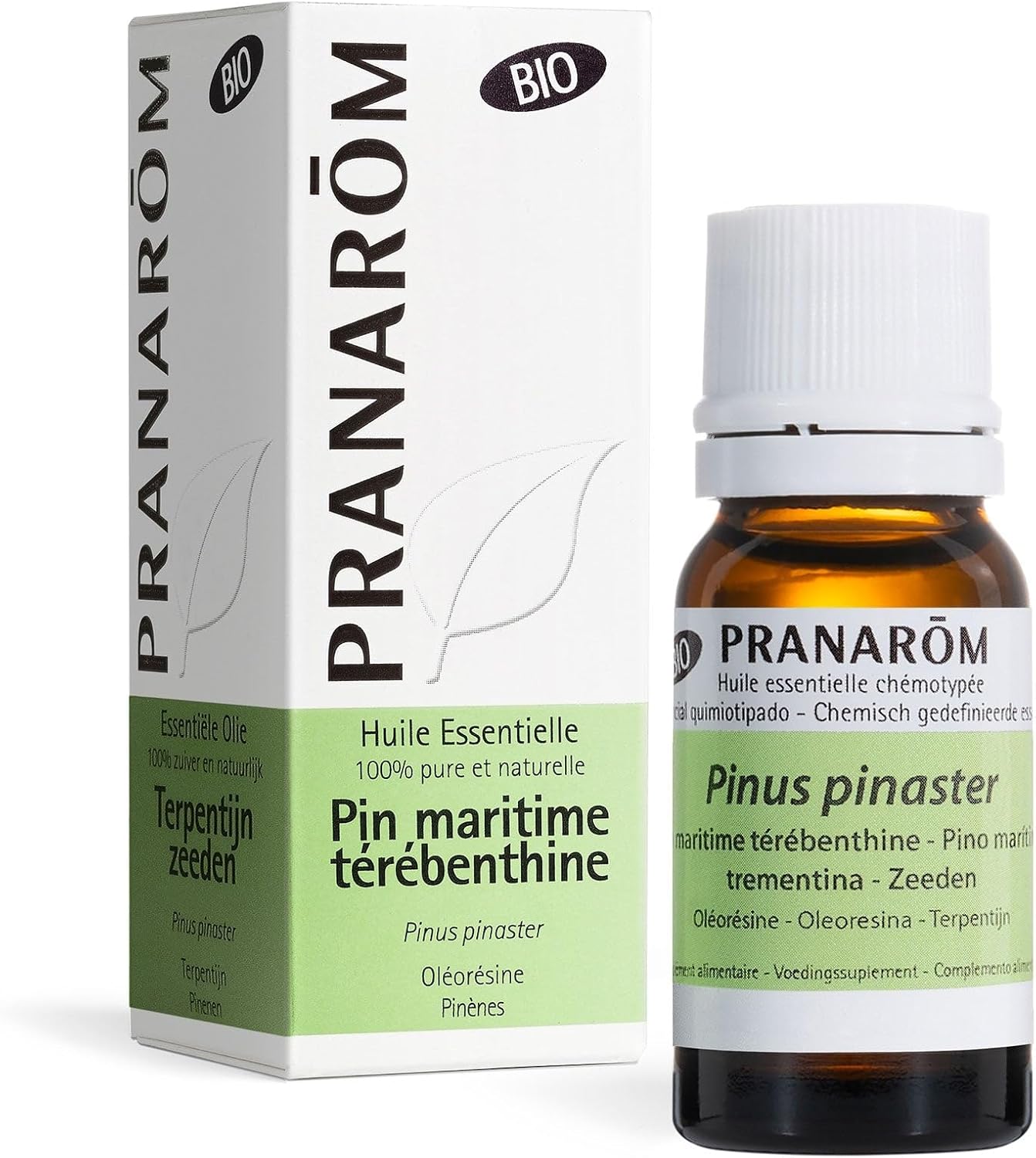 Huile Essentielle Pin Maritime Bio (térébenthine) Pinus Pinaster 10 ML