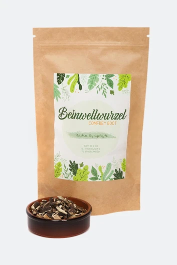 IGART Racine de consoude 500g - Séché Comfrey - Racines Coupées - Consoude - Racine de consoude - Symphytum Officinale 1A Qualité
