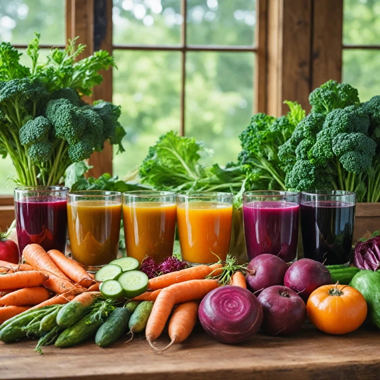 Les bienfaits des jus de légumes biologiques