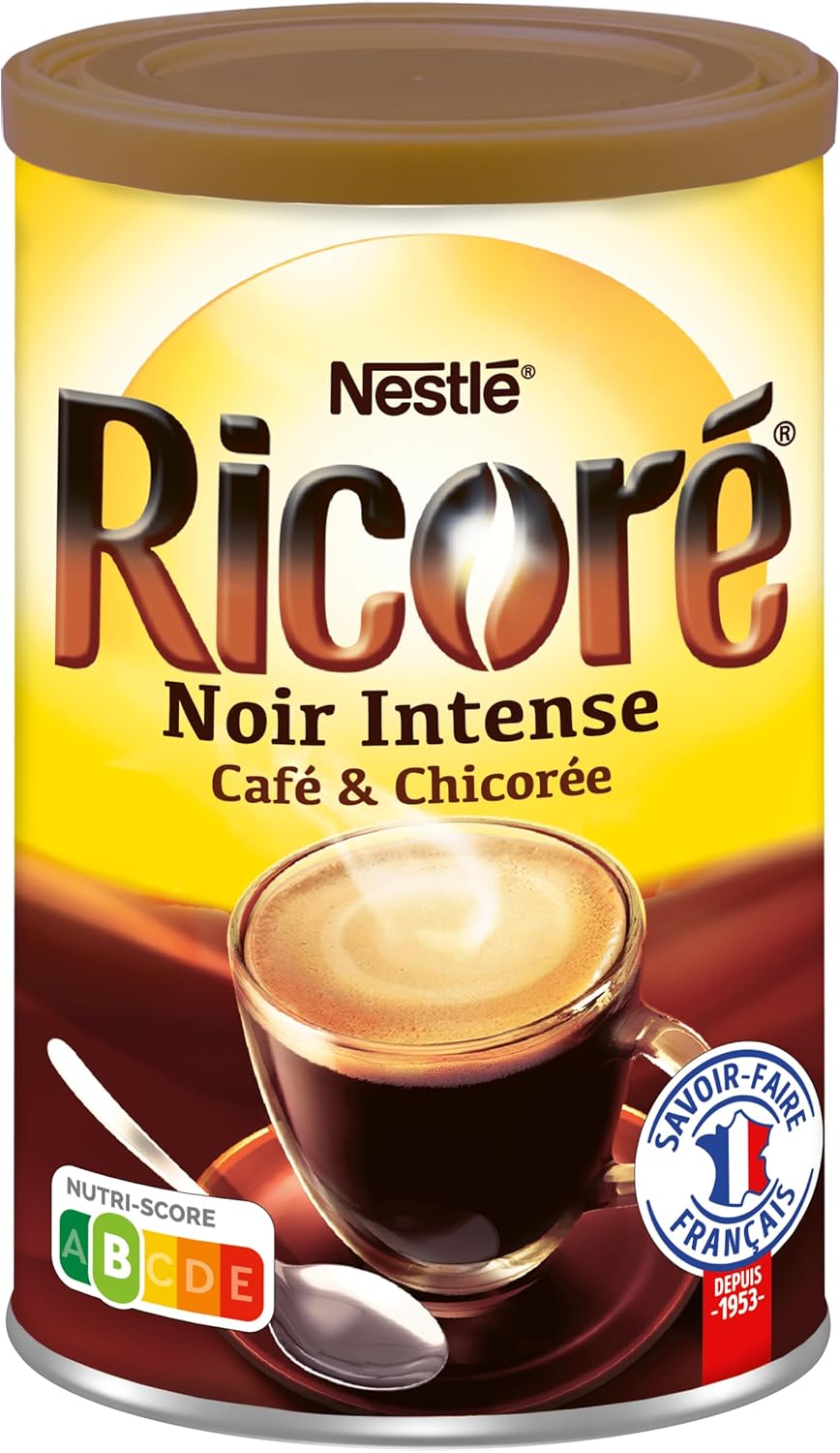 Nestlé Ricoré Noir Intense - Substitut de Café - Boîte de 240 g