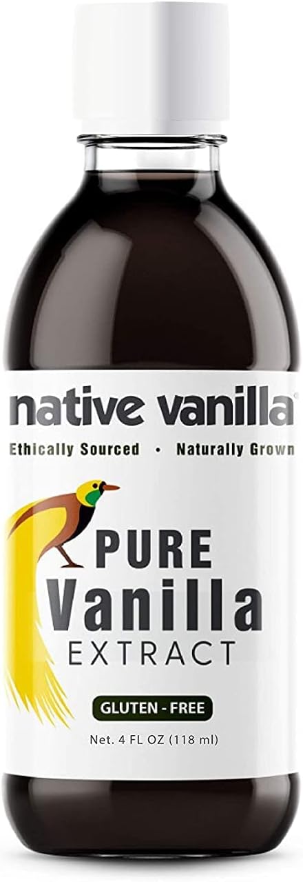 Extrait pur de vanille entièrement naturel (118 ml) - Parfait pour la cuisine et la pâtisserie