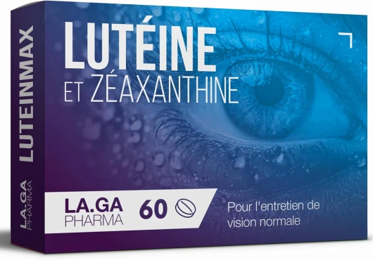 Complément Alimentaire Yeux− Contient de la Lutéine, Zéaxanthine, du Zinc, de l'Extrait de Myrtille et de la Vitamine A, E et B12 – Tension Oculaire, Maculopathie, Yeux Secs et Fatigués − 60 Comprimés