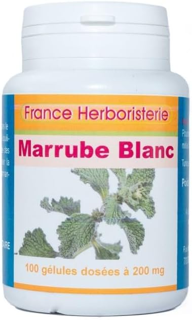 GELULES MARRUBE BLANC - dosées a 200 mg.