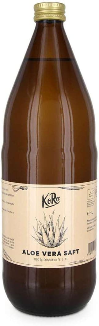 Jus frais d’aloe Vera bio - 1 litre - 100% jus d’Aloe Vera - sans sucre ajouté