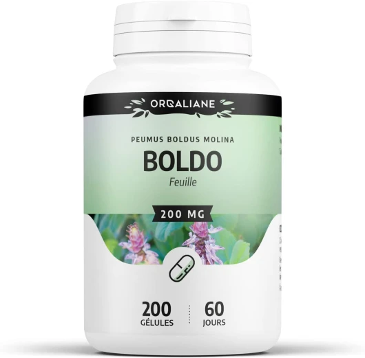 Boldo 200 mg - 200 gélules - Orgaliane