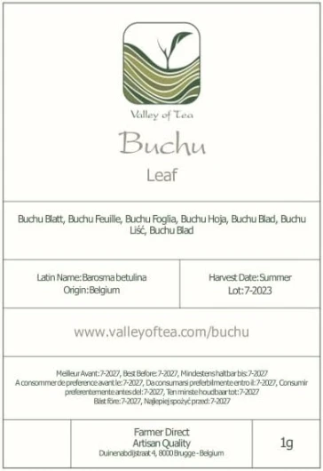 Buchu Feuille