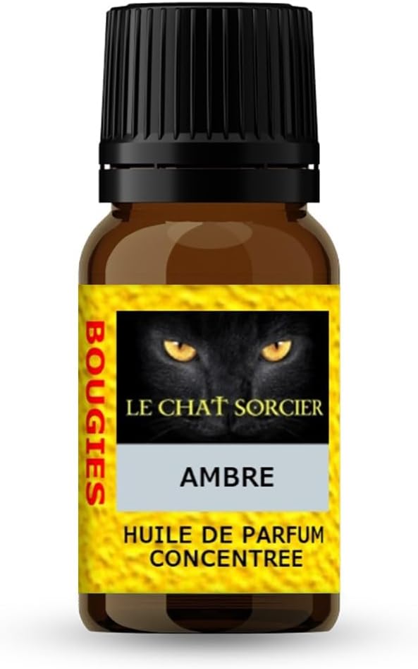Huile de Parfum pour Bougies - Diffusion - Ambre (10ml)