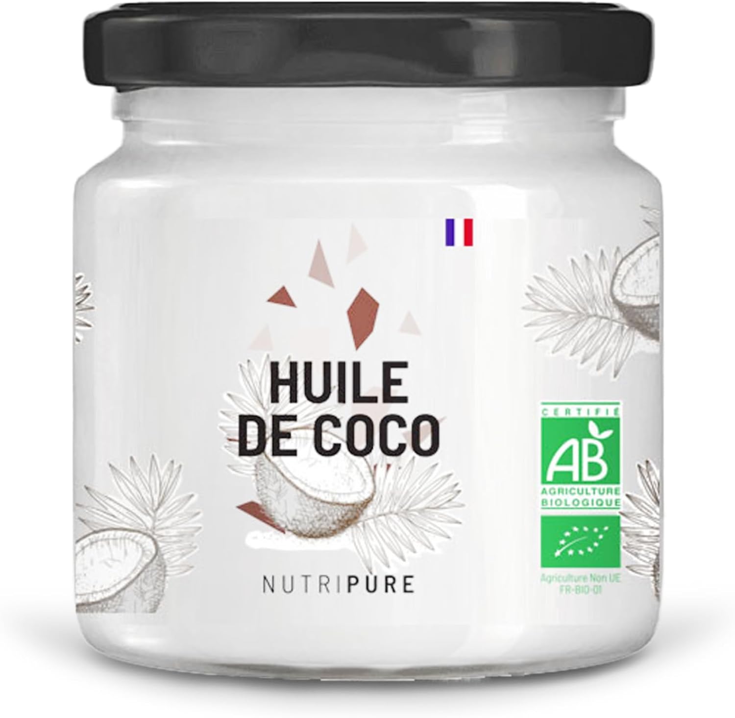 Huile Vierge de Coco Bio - 100% Naturelle & Pure - Alternative aux Huiles classiques - Soin du Visage, de la Peau et des Cheveux - Vegan - Pas de singes utilisés pour la Récolte - 400 mL
