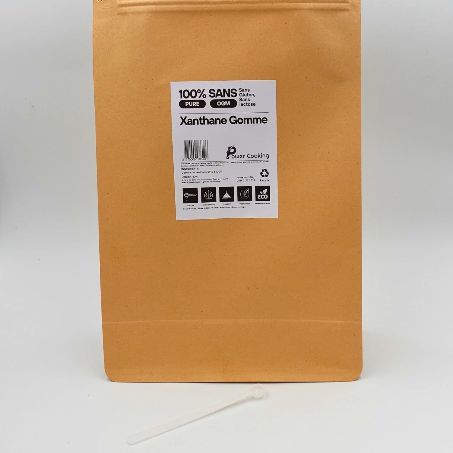 Gomme de Xanthane 250g - Epaississant - E415