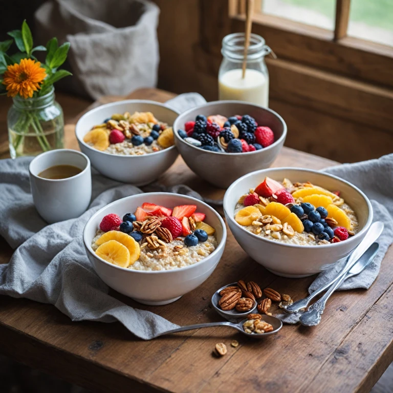 Les bienfaits du porridge préparé la veille