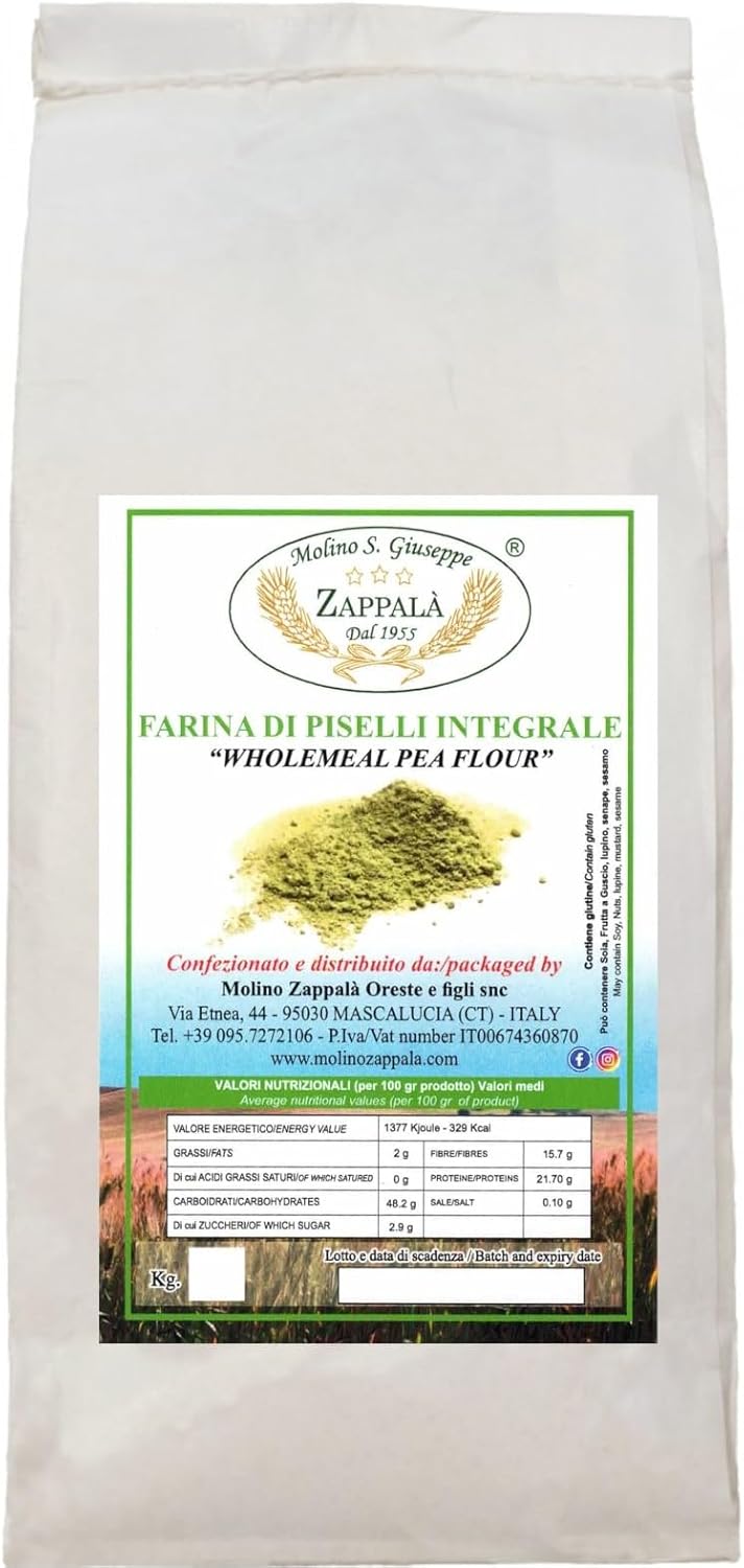 5 Kg Farine De Pois Complète