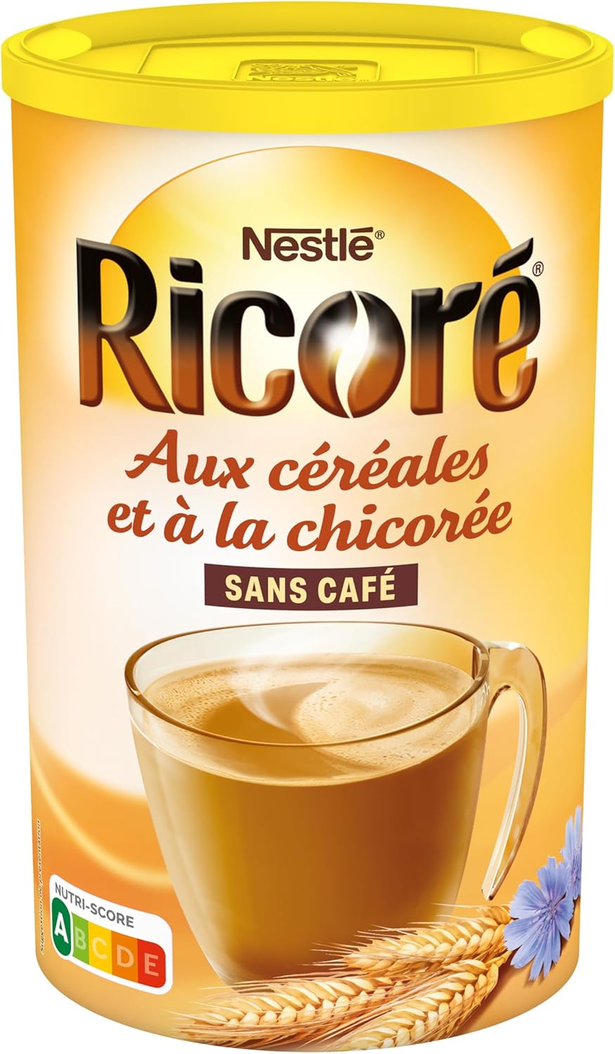 RICORÉ aux céréales, Chicorée & Céréales solubles, Boîte 250g - Pack de 6 Boites Ricoré aux céréales 250 g (Lot de 6)