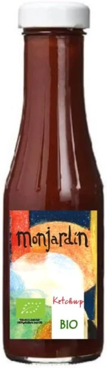 Monjardín Organic - Ketchup biologique - Agriculture biologique - Conditionnement de 300 g