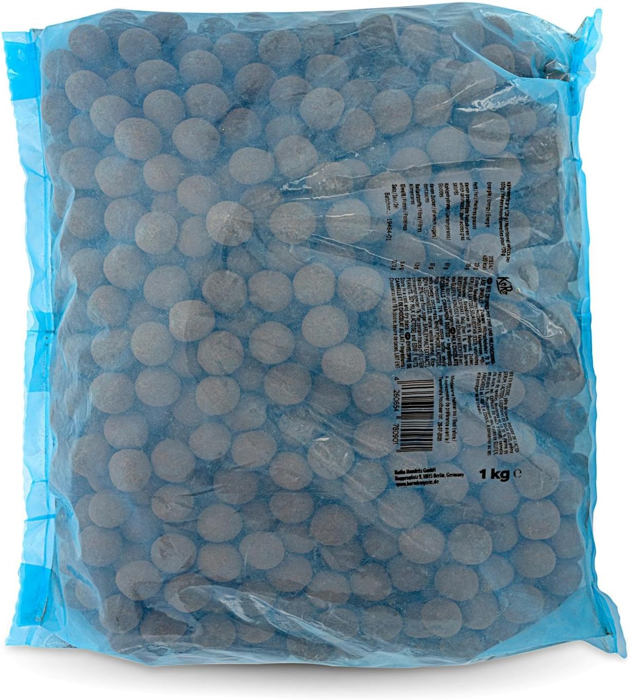 Crackers de riz avec enrobage chocolat-cannelle 1 kg - Des délicieux rice crispies enrobés d'un délicat chocolat au lait et assaisonnés d'une touche de cannelle.