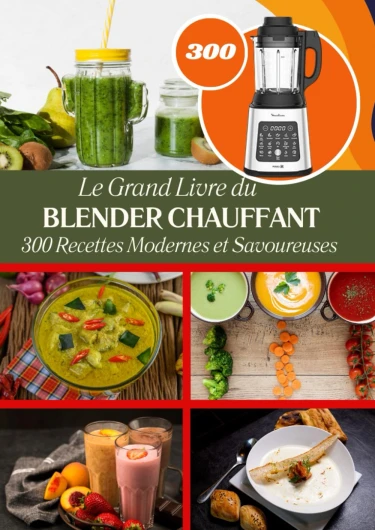 Le Grand Livre du Blender Chauffant 300 Recettes Modernes et Savoureuses