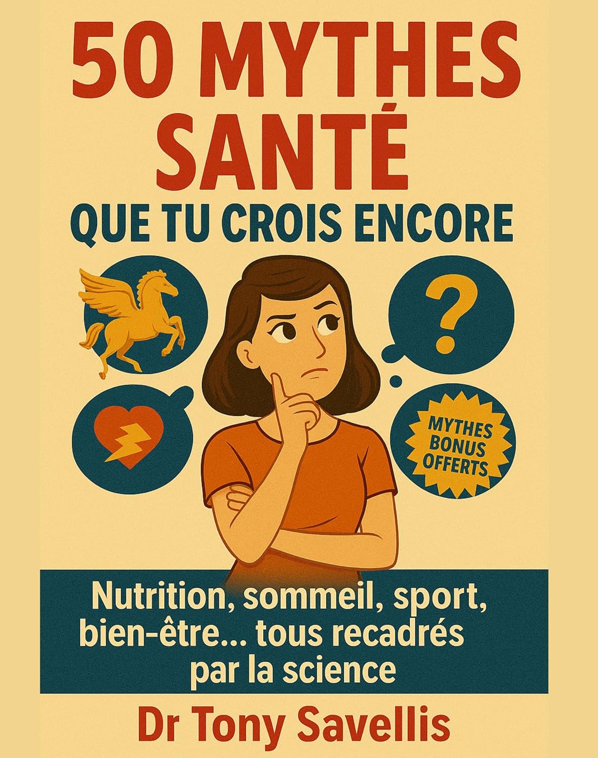 50 MYTHES SANTE que tu crois encore : Nutrition, Sport, Sommeil, Bien-être… Tous recadrés par la science (Savellis contredit t - 1)