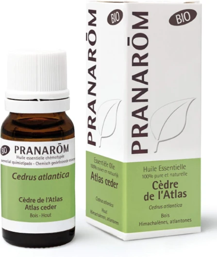 Huile Essentielle Cèdre de l'Atlas Bio - Cedrus atlantica - Bois - 10 ml 10 ml (Lot de 1) Atlas Bio
