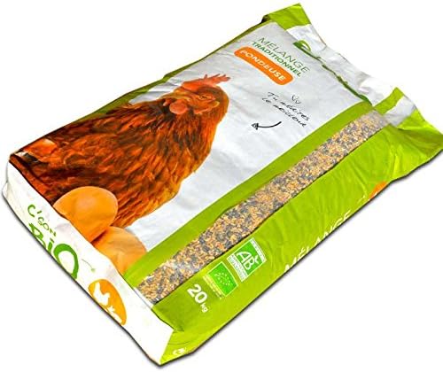 Mélange de céréales Bio, Poules pondeuses - Sac de 20 kg