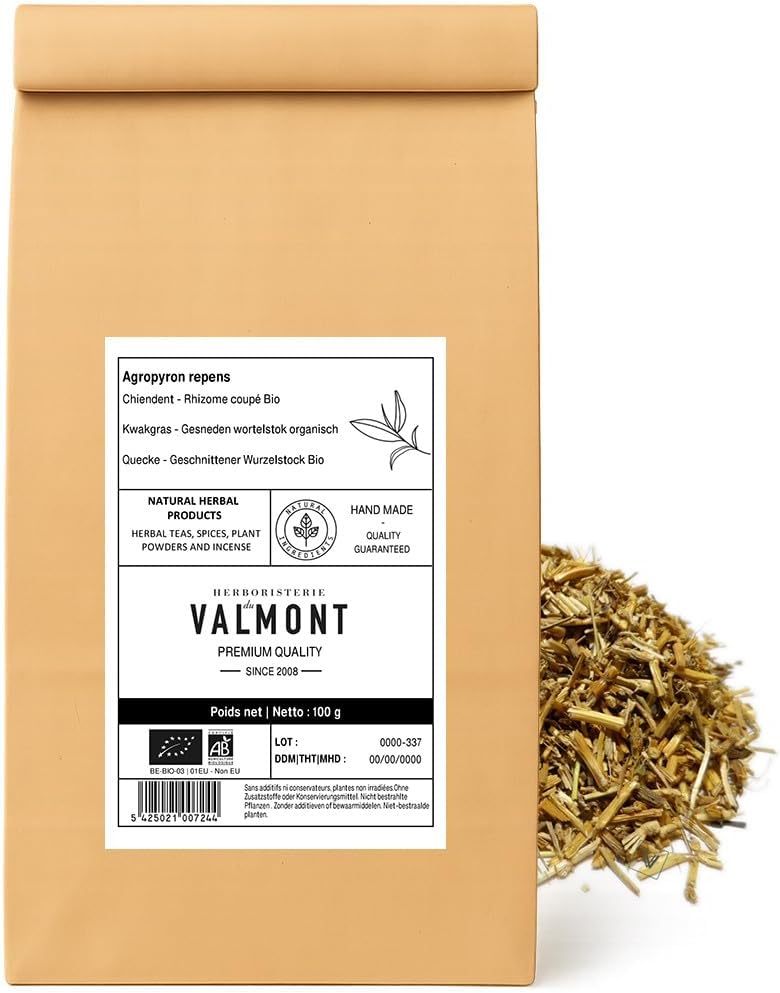 Tisane Chiendent Bio - Rhizome coupé 100 g (Lot de 1)