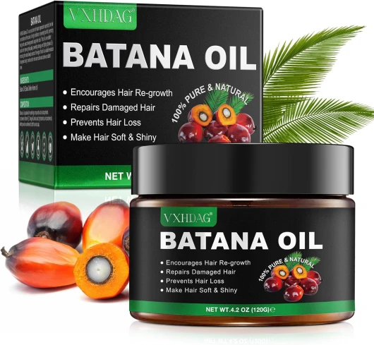 Huile de batana, Huile de batana 100% naturelle pour la croissance des cheveux, Élimine les fourches, restaure les cheveux abîmés, améliore l'éclat des cheveux (1 Pack 1 x 120 G) 120 ml (Lot de 1)