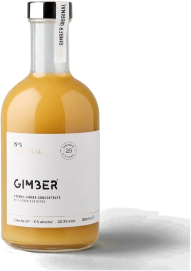 N°1 500 ml Original – Concentré de gingembre biologique à base de gingembre, citron et épices - Sans alcool, 100 % biologique - A boire pur ou en mocktail