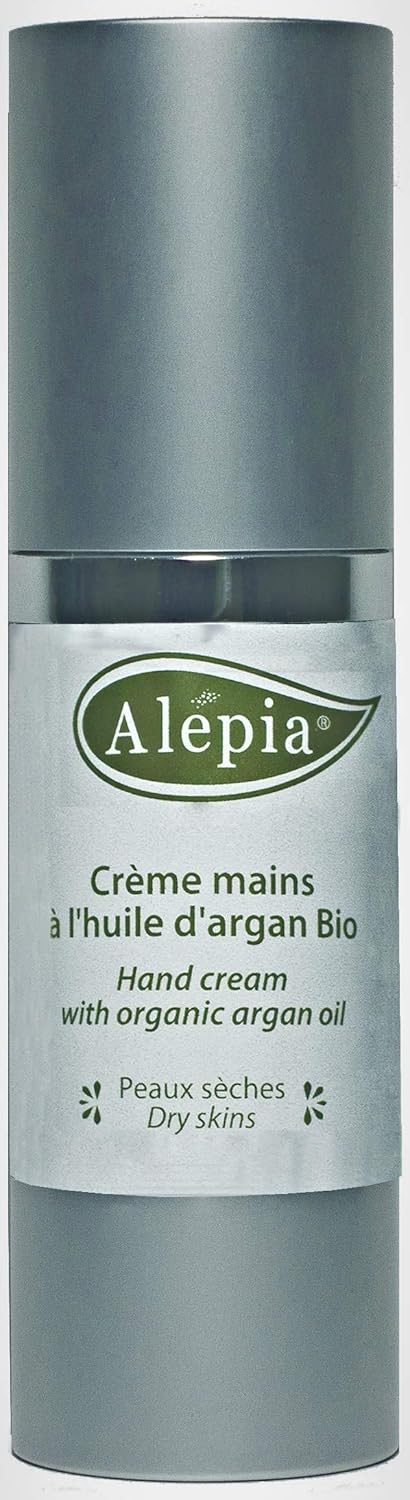 Alepia Crème Mains à l'Huile d'Argan Bio, 30 ml