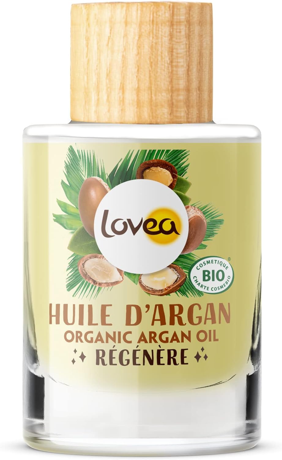 Huile D'Argan Bio Multi-Usages - Régénère - Peaux Très Sèches & Cheveux Très Secs - 100% D'Origine Naturelle - Sans Colorant Ni Parfum - Vegan - Certifié BIO - Fabriqué En France - 50 ml
