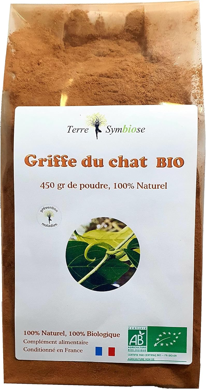 Griffe du chat BIO - 450g de poudre