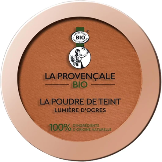 Bio - La Poudre de Teint Lumière d'Ocres Certifiée Bio - 100% Ingrédients d'Origine Naturelle - Pour Tous Types de Peaux - Teinte : Foncé (04) - 8 g Foncé (04) 8 g (Lot de 1)