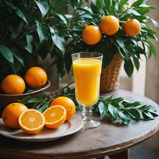 Calories Jus d'orange