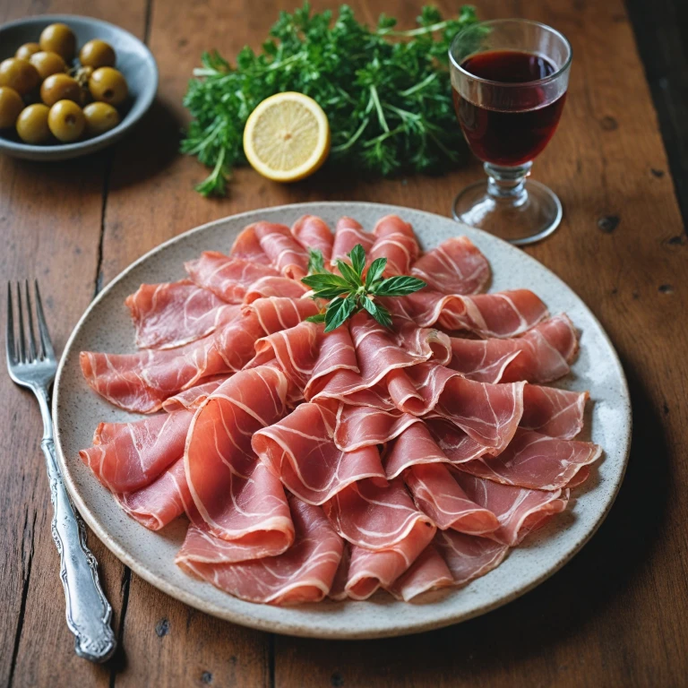Calories Jambon cru