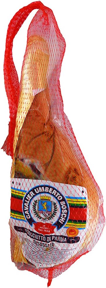 Jambon de Parme AOP - Moitié Prosciutto di Parma fait au moins de 16 mois, Kg - 3,9 Kg en confection sous-vide.