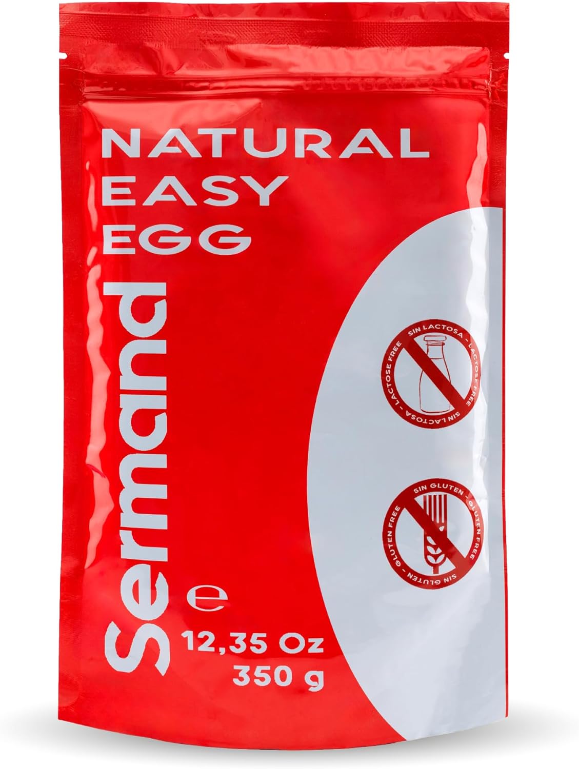 Jaune d'Œuf en Poudre (350 g) - Jaunes d'Œufs en Poudre - Œufs Pasteurisés - Sans Additifs - Produits Sans Lactose - Présentation en Sachet Zip