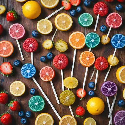 Les meilleures sucettes sans sucre pour une gourmandise saine