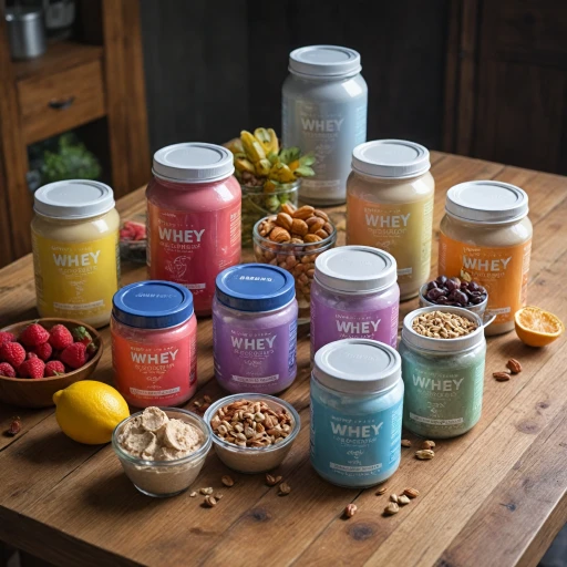 Les meilleures protéines whey pour optimiser votre nutrition