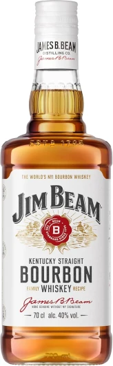 White Label Kentucky Straight Bourbon Whiskey, Whisky Américain 40% - 70cl, 700 milliliters White Kentucky Unique