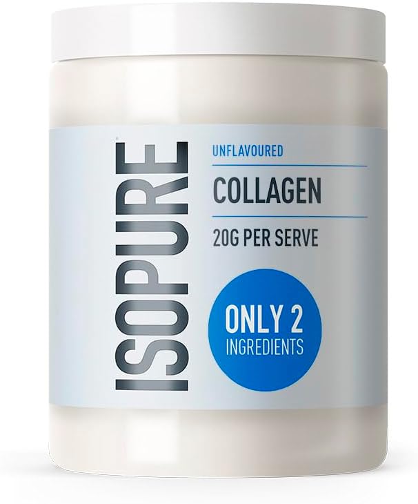 Collagen sans arôme, collagène neutre en poudre à diluer avec vitamine C pour la peau et les articulations, 20 g de collagène par portion, sans additifs, pour smoothies et boissons, 300 g