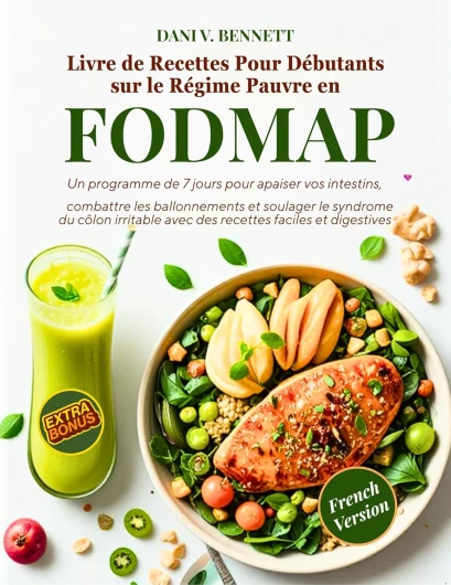 Livre de recettes pour débutants sur le régime pauvre en FODMAP