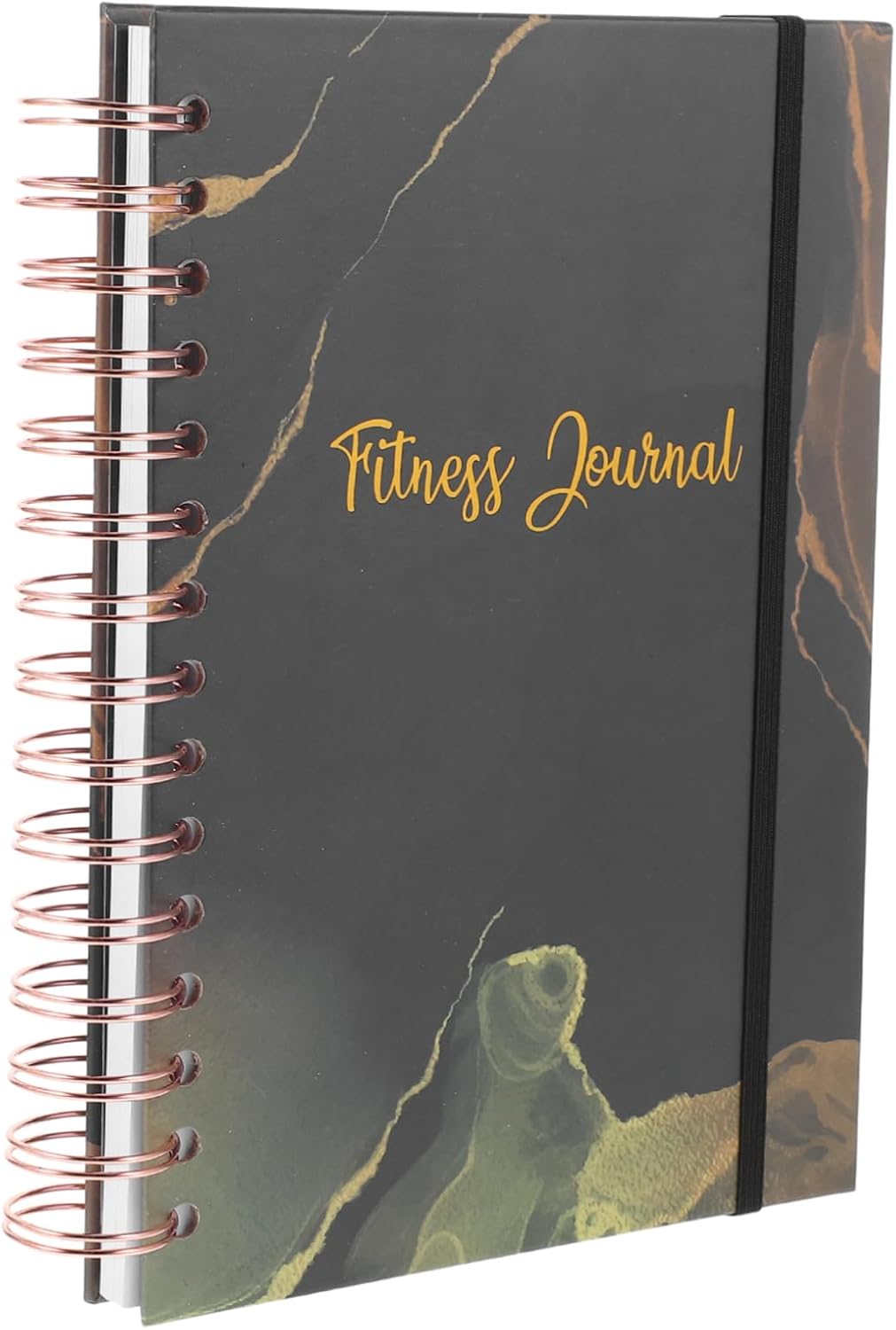 Gadpiparty Fitness avec Spirale Journal Exercice Nutrition Planificateur de Workout Pratique pour Régime et Activités Couverture