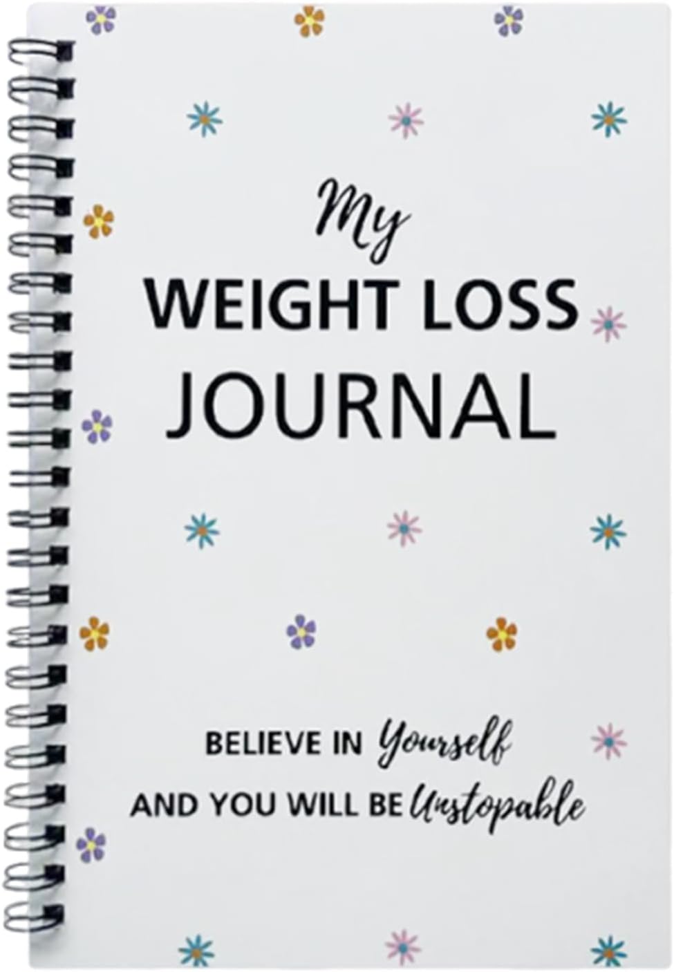 JINGLING Journal de nutrition pour femme - Pour perte de poids - Suivi de la santé - Journal de bord de fitness et planificateur de bien-être pour homme et femme - Gestion de la nutrition