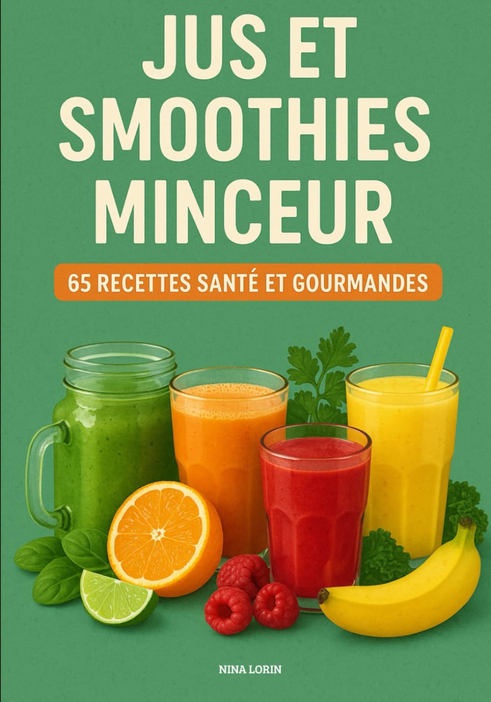 Jus et smoothies minceur: 65 recettes santé et gourmandes