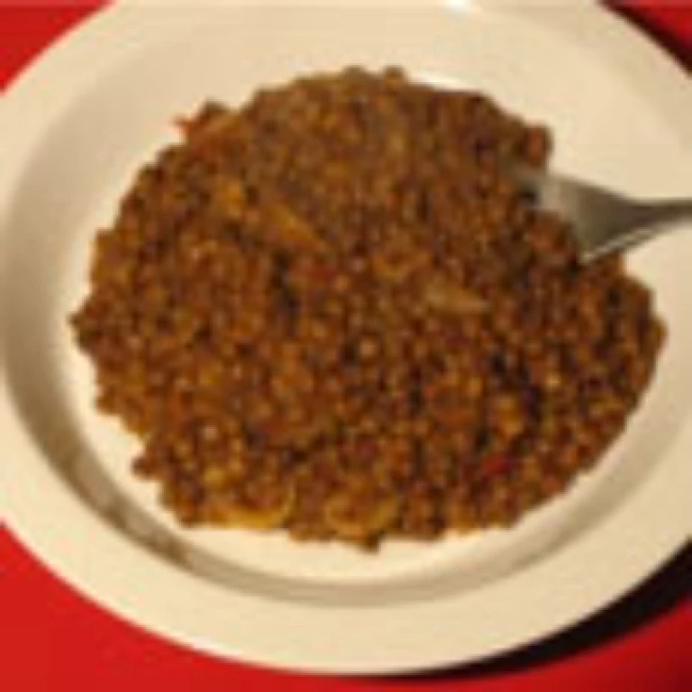 Calories lentilles