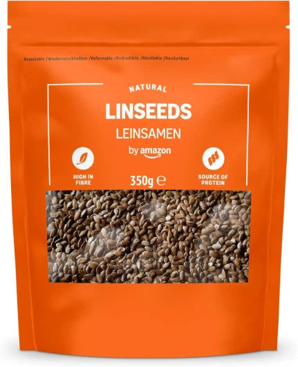Graine de Lin Naturelles, 350 g 350 g (lot de 1)