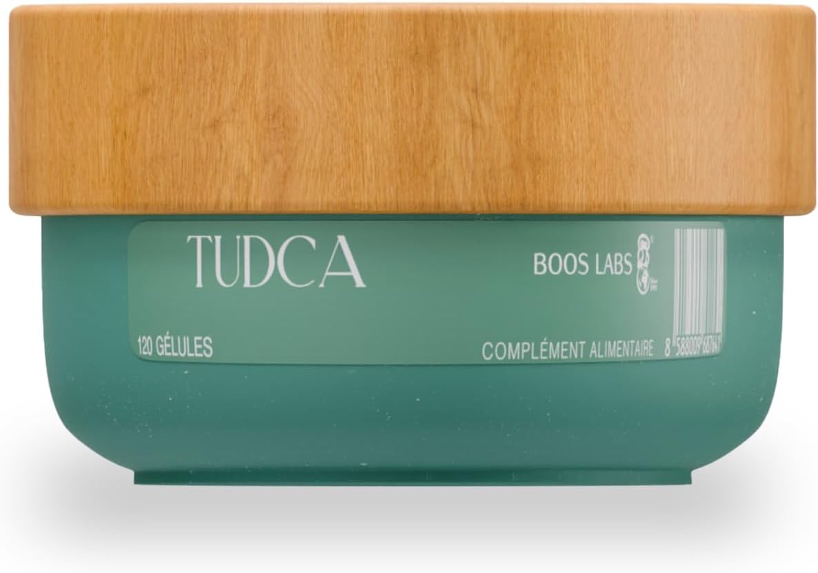 BOOS LABS le Tudca le plus fort I Acide tauroursodésoxycholique I 1000 mg par portion I 120 gélules végétaliennes I Tudca gélules haute dose, complément alimentaire pour le foie