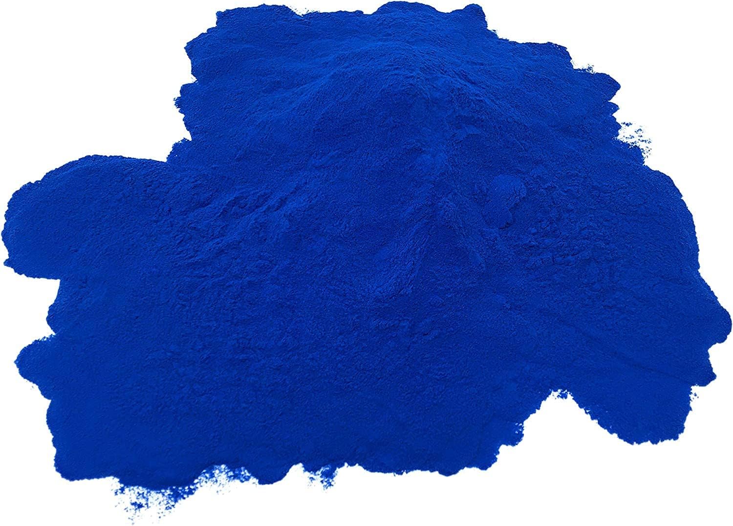 100% De Poudre De Spiruline Bleue Pure - Phycocyanine - Colorant Alimentaire Bleu Profond - Arthrospira Platensis