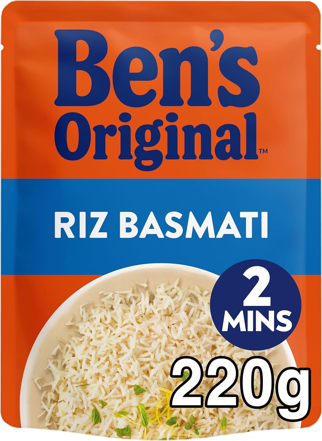 Ben's Original Riz Basmati 2 min - 220g Riz Basmati 220g