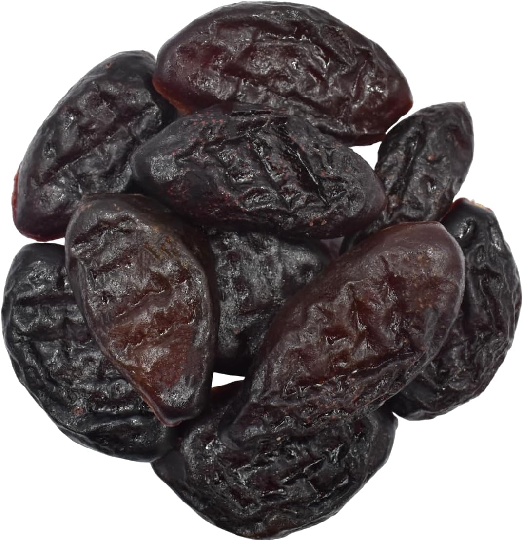 Moitiés Séchées de Prunes Osmotiques - Sans Sucre & Conservateurs - Prunus Domestica L - (450g)