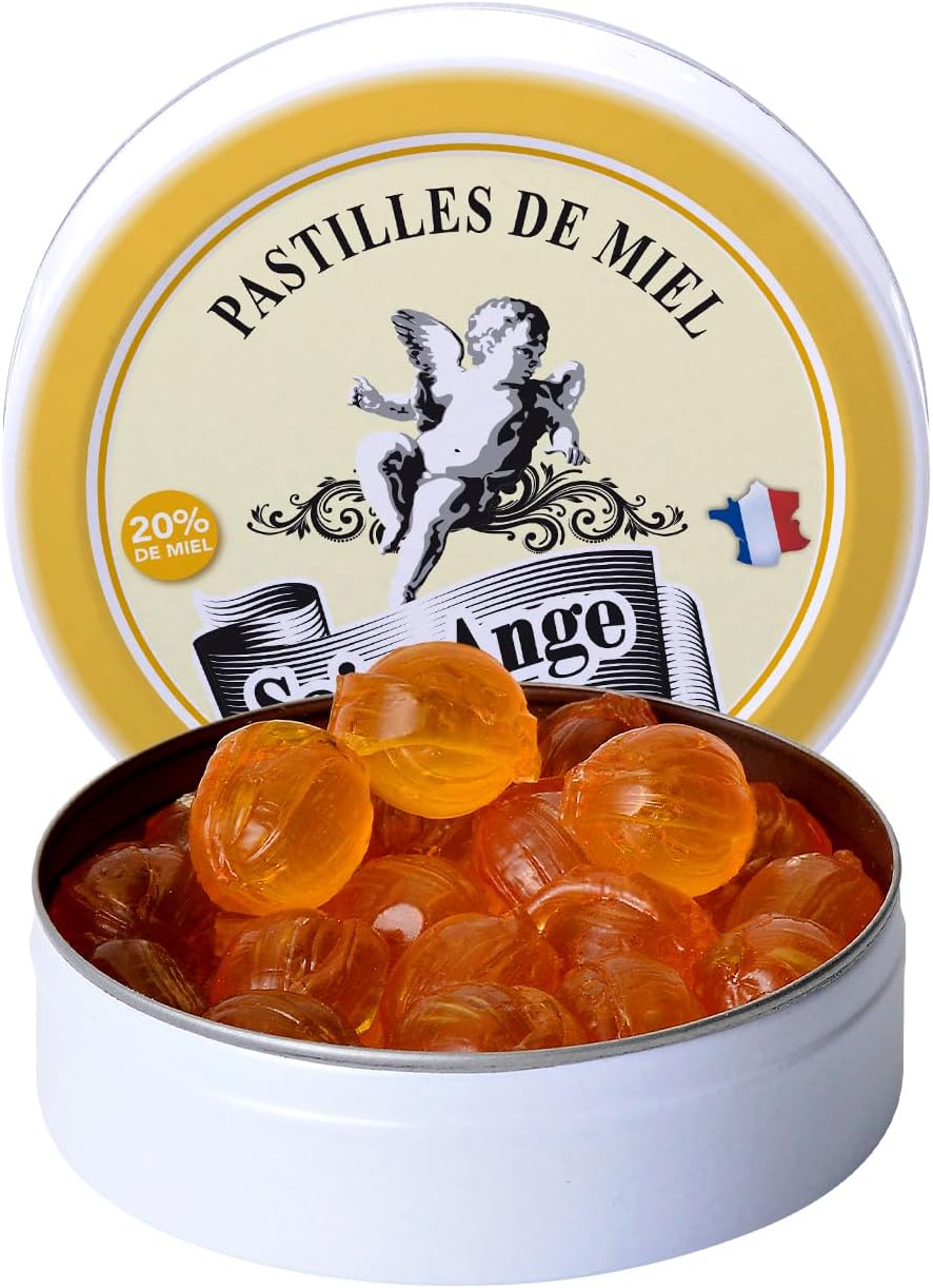 Pastilles Saint-Ange - Bonbons Traditionnels 100% Français (Miel)