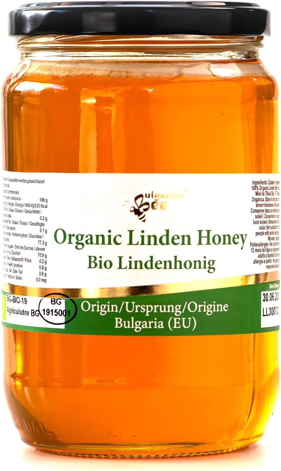 900 g Bio Miel de Fleur Tilleul